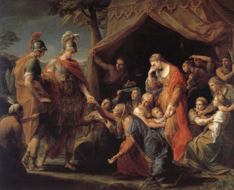 Alexander Darius and Family, Pompeo Batoni